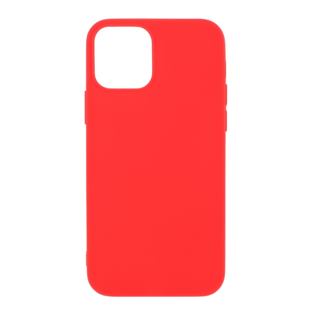 TPU suojakuori iPhone 12 Mini Punainen