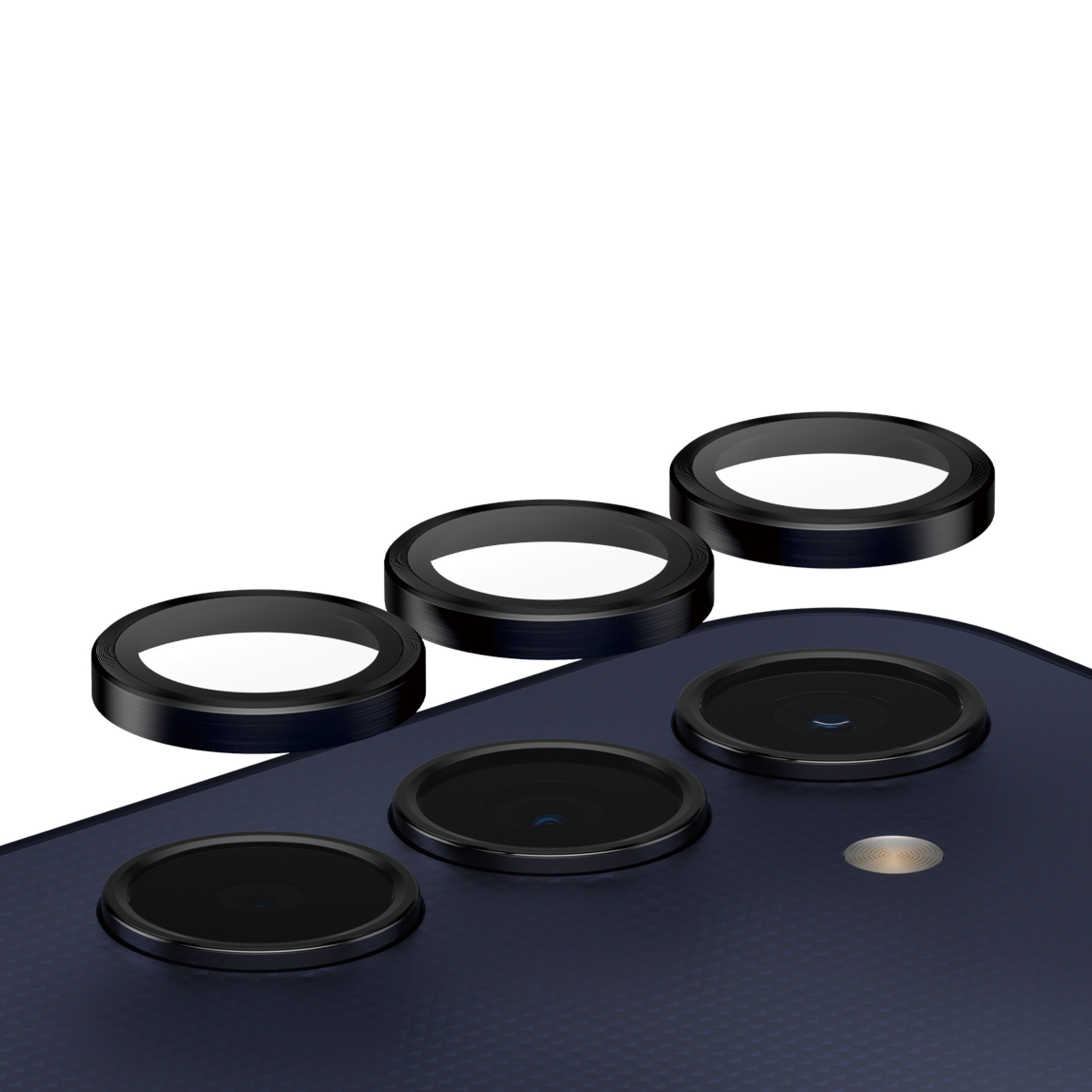 Samsung Galaxy A25 Hoops Camera Lens Protector Musta