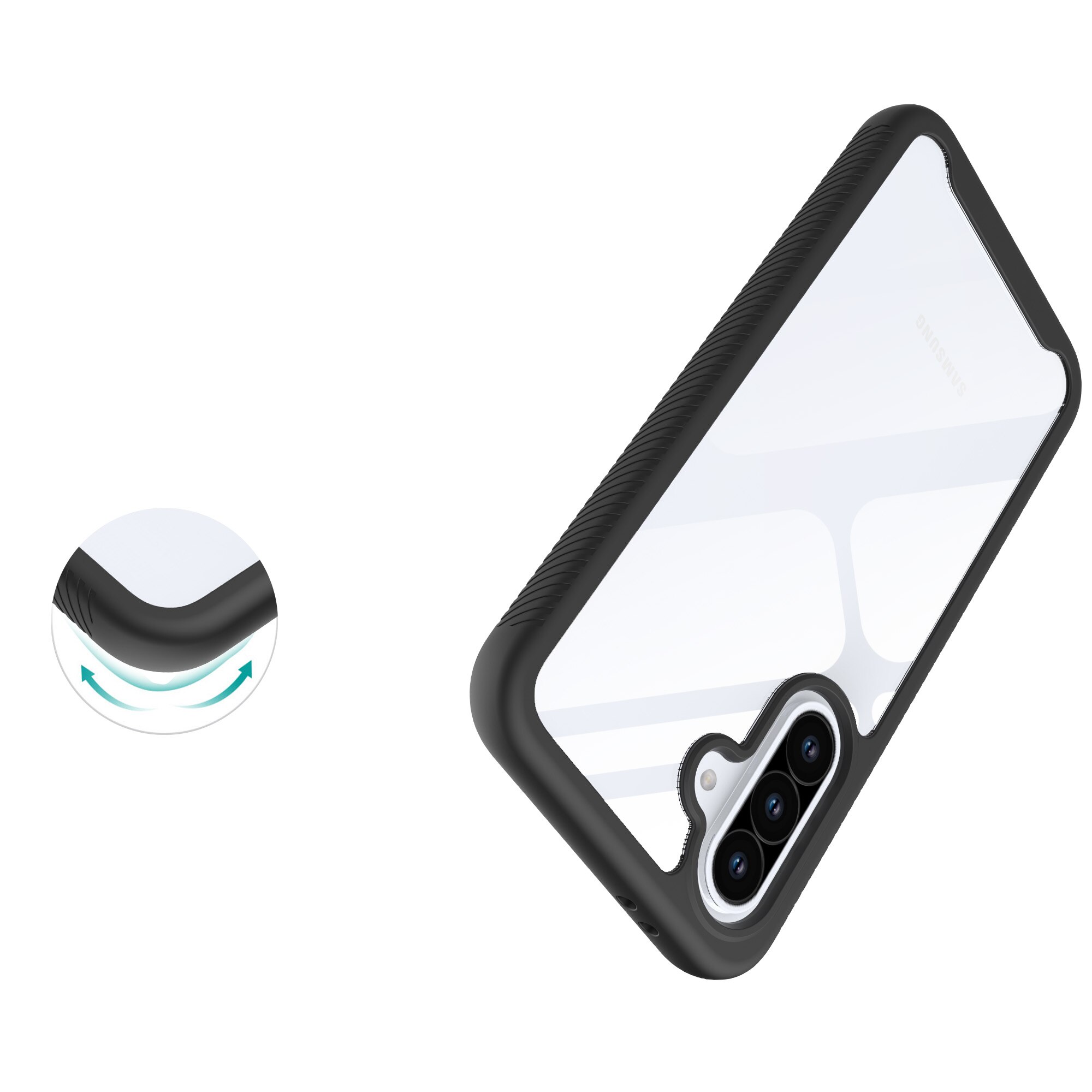 Full Protection Case Samsung Galaxy A56 Musta