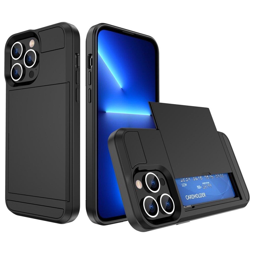 Case Cardslot iPhone 14 Pro Max Musta