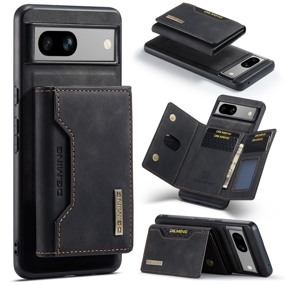 Magnetic Card Slot Case Google Pixel 8a Musta