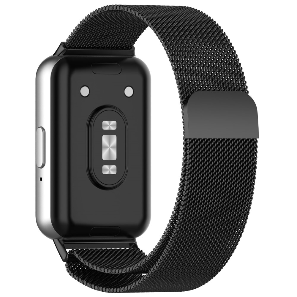 Ranneke Milanese Samsung Galaxy Fit 3 Musta