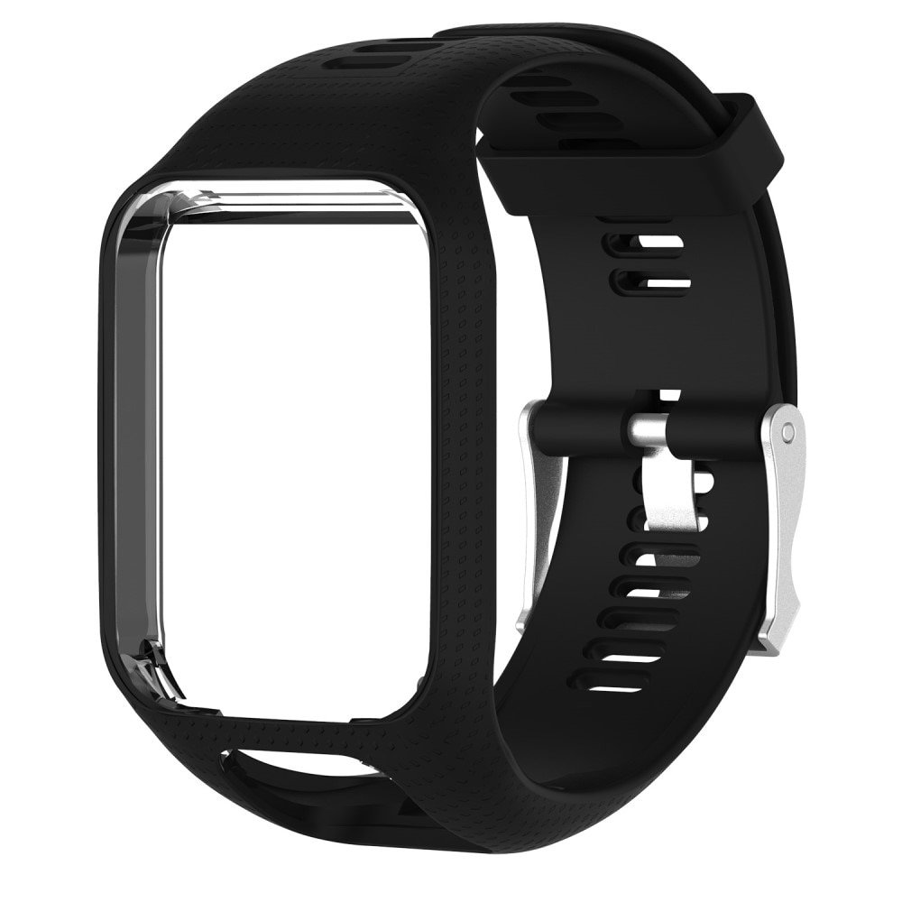 Silikoniranneke  TomTom Runner 3 Musta