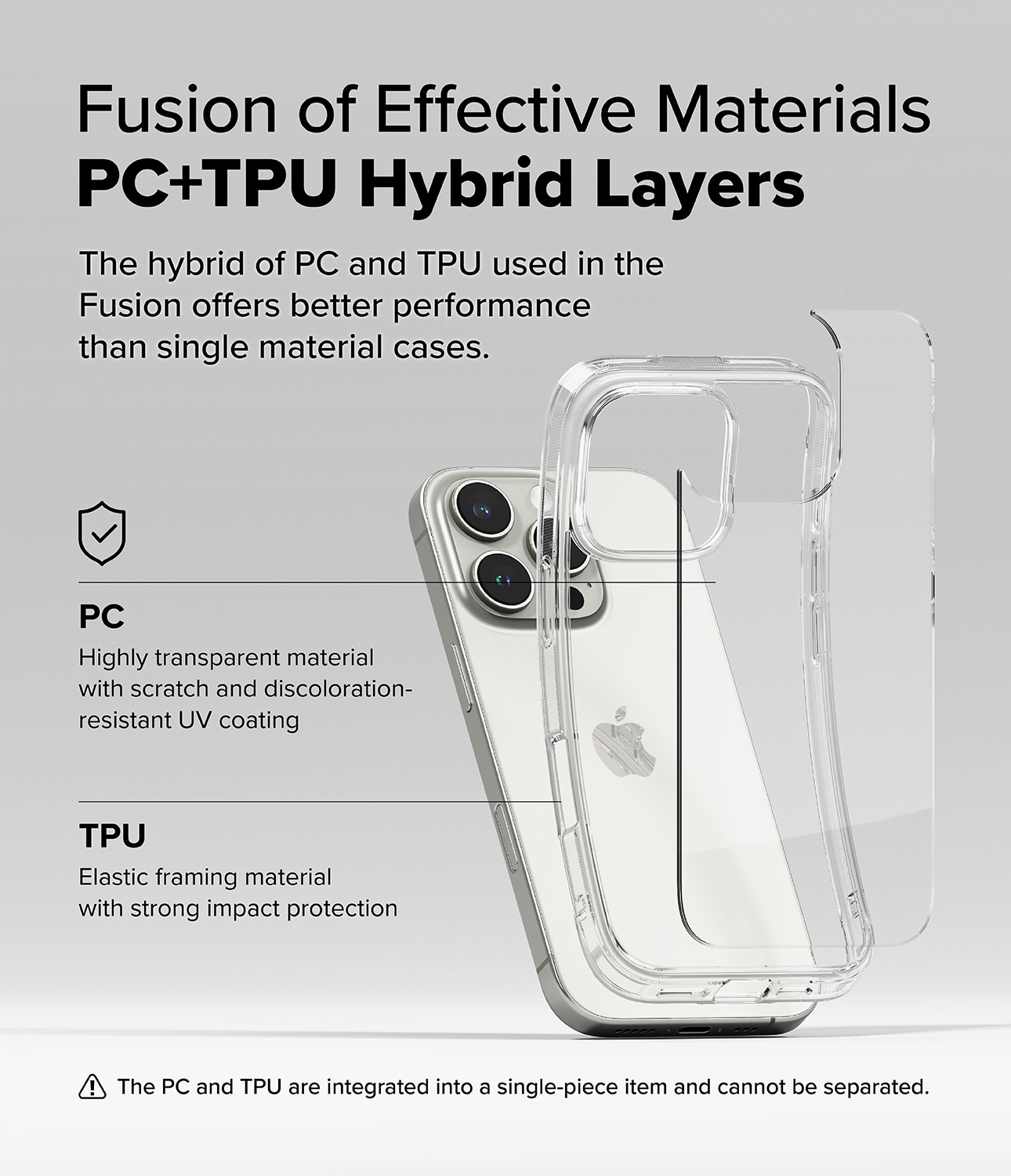 Fusion Case iPhone 16 Pro Max Kirkas