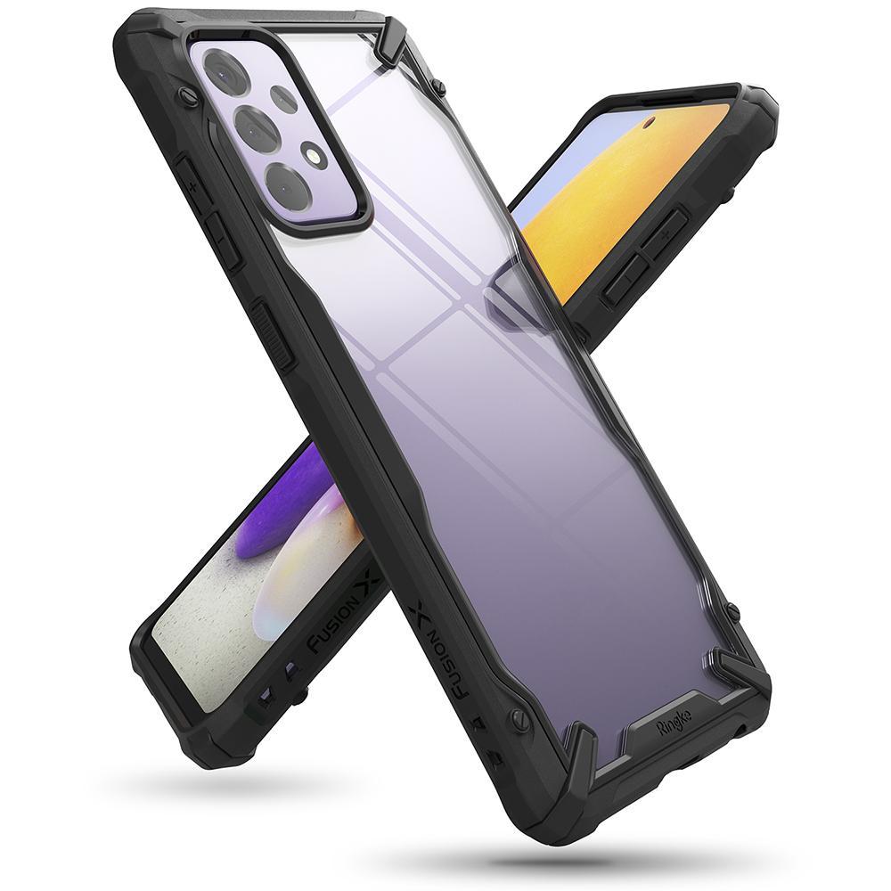 Fusion X Case Samsung Galaxy A72 5G Musta
